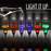 Liquid Sensor LED Champagne Glass
