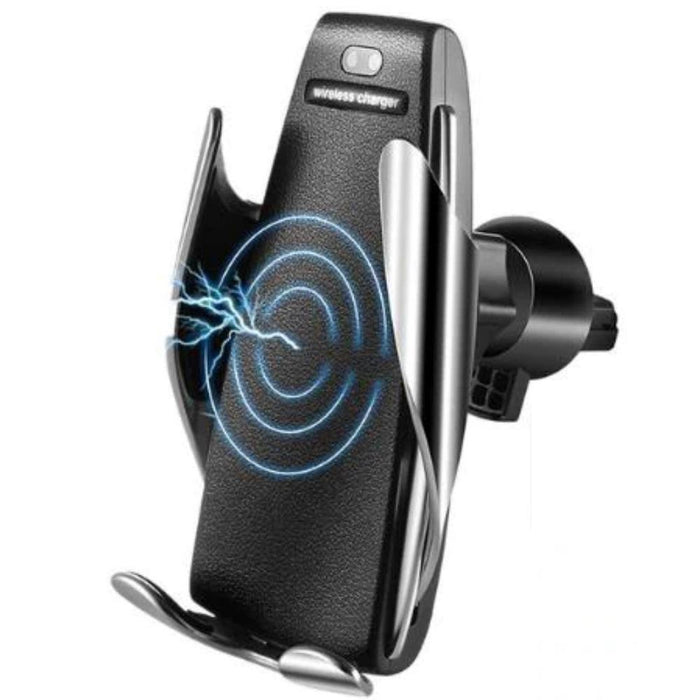 Automatic Clamping Wireless Car Charger Mount 360 Degree Rotation