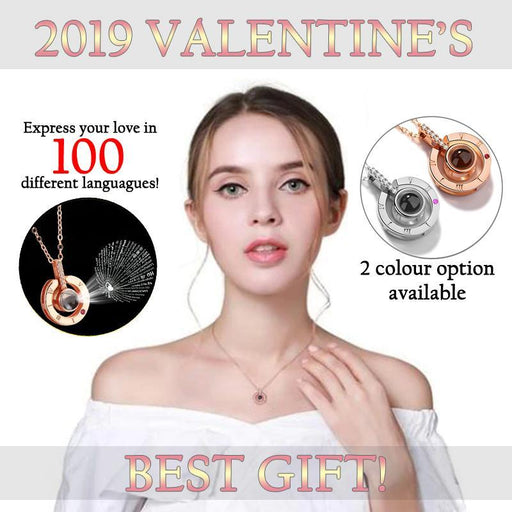 Valentine's Projection Necklace