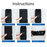 Luggage Strap With Electronic Scale & Lock (TSA approved)