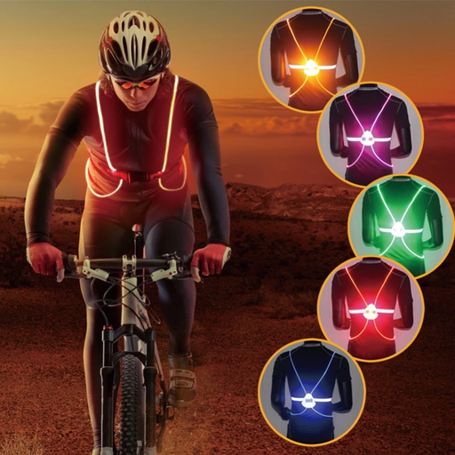360° Reflective LED Outdoor Activity Vest