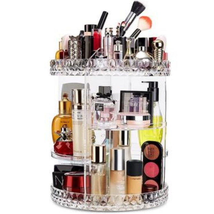 360° Rotation Makeup Organizer