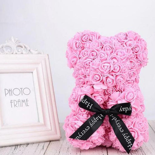 Romantic Valentine's Rose Bear