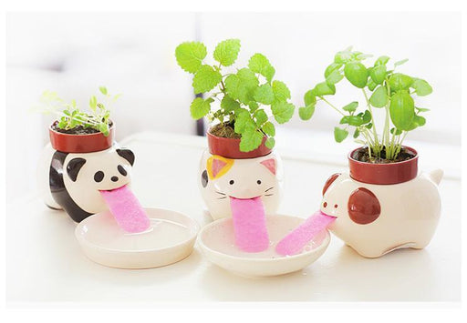 Drinking Animal Planter