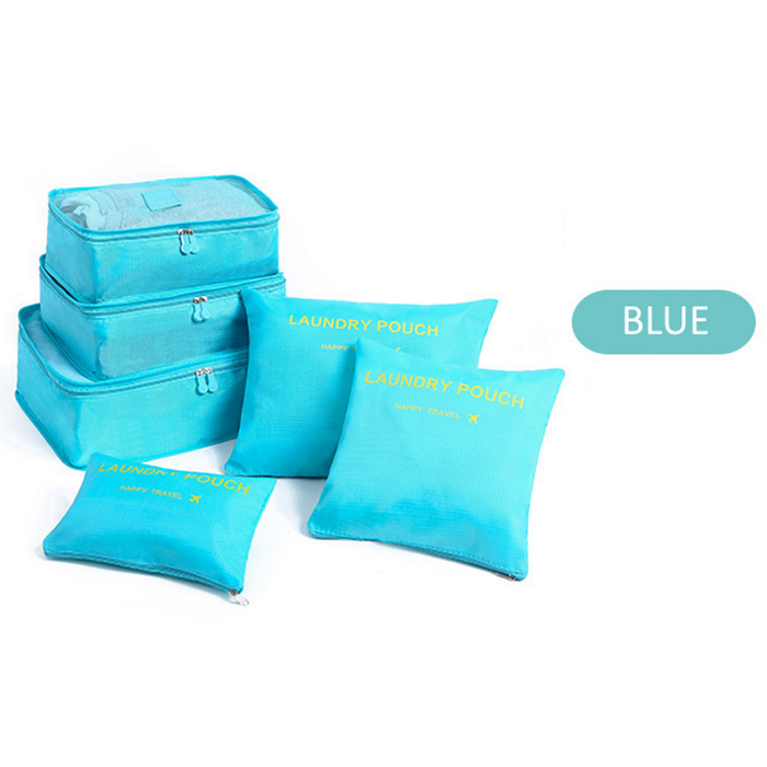 Luggage Packing Organizer Set (6 Pcs)