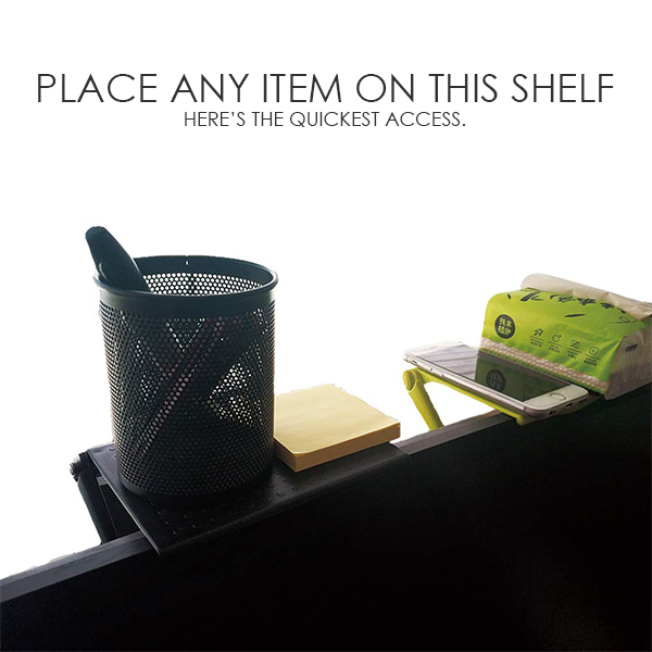 Adjustable Screen Shelf