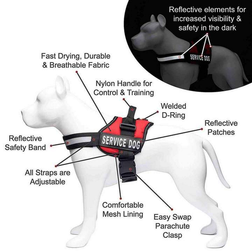 Reflective Safety Dog Harness