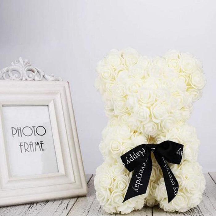 Romantic Valentine's Rose Bear