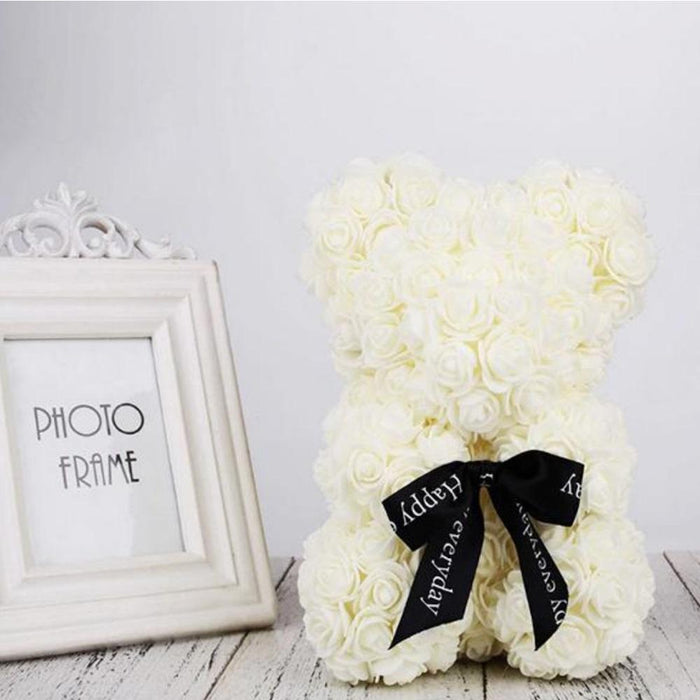 Romantic Valentine's Rose Bear
