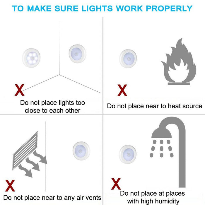 Motion Sensor Light (3pcs)