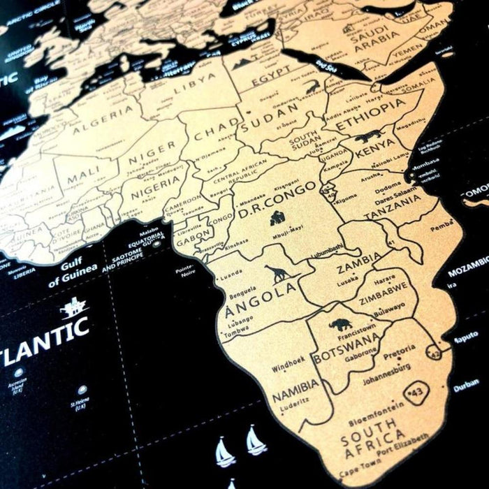 Travel Scratch Off Map