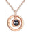 Valentine's Projection Necklace