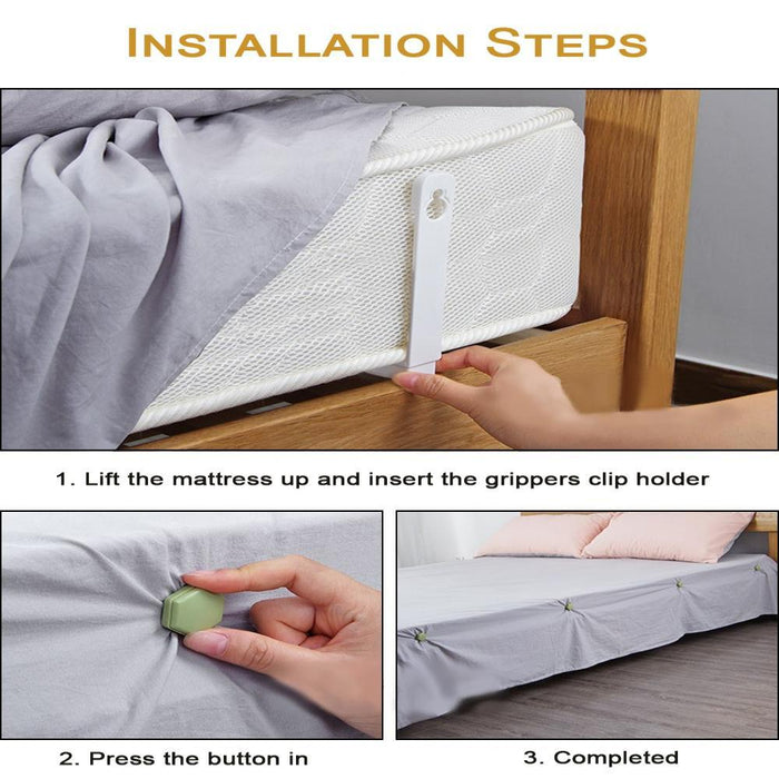 BedSheet Grippers Clip