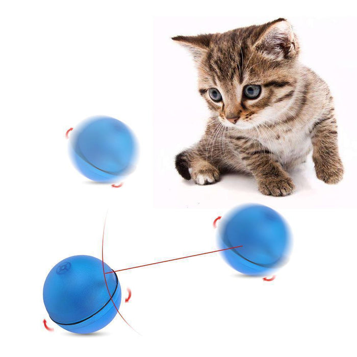 Rolling Laser Ball Pet Toy