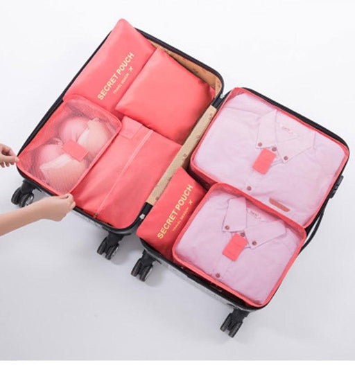 Luggage Packing Organizer Set (6 Pcs)