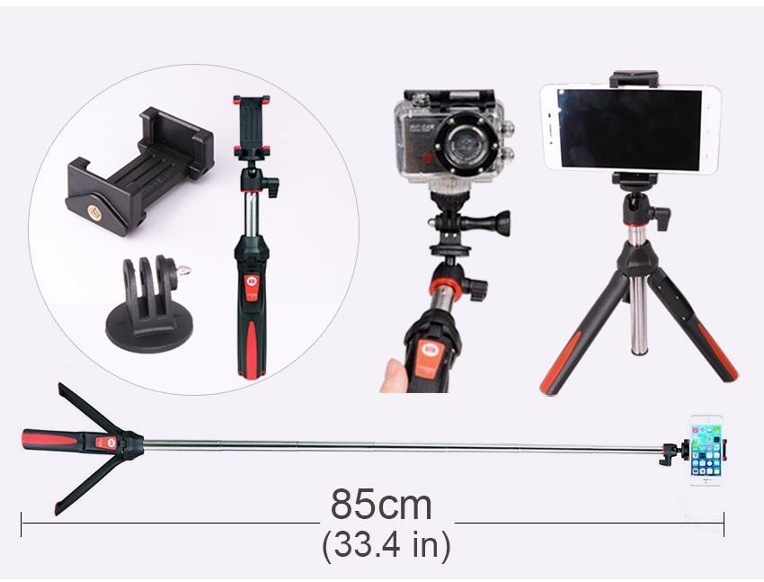 Heavy Duty 3-in-1 Selfie Stick
