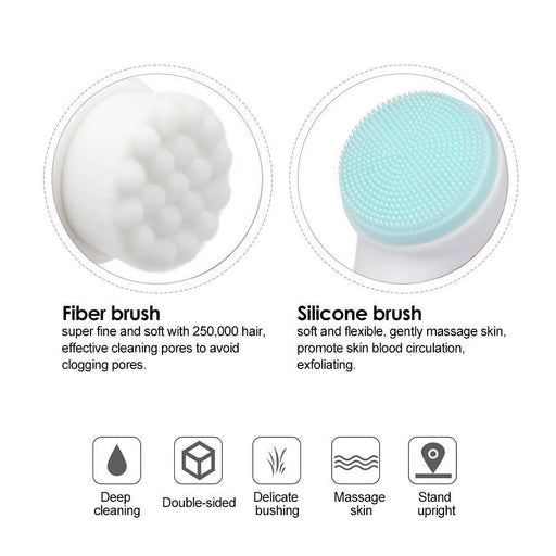 Duo-Sided Facial Brush