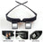 Lazy glasses for horizontal reading and watching tv