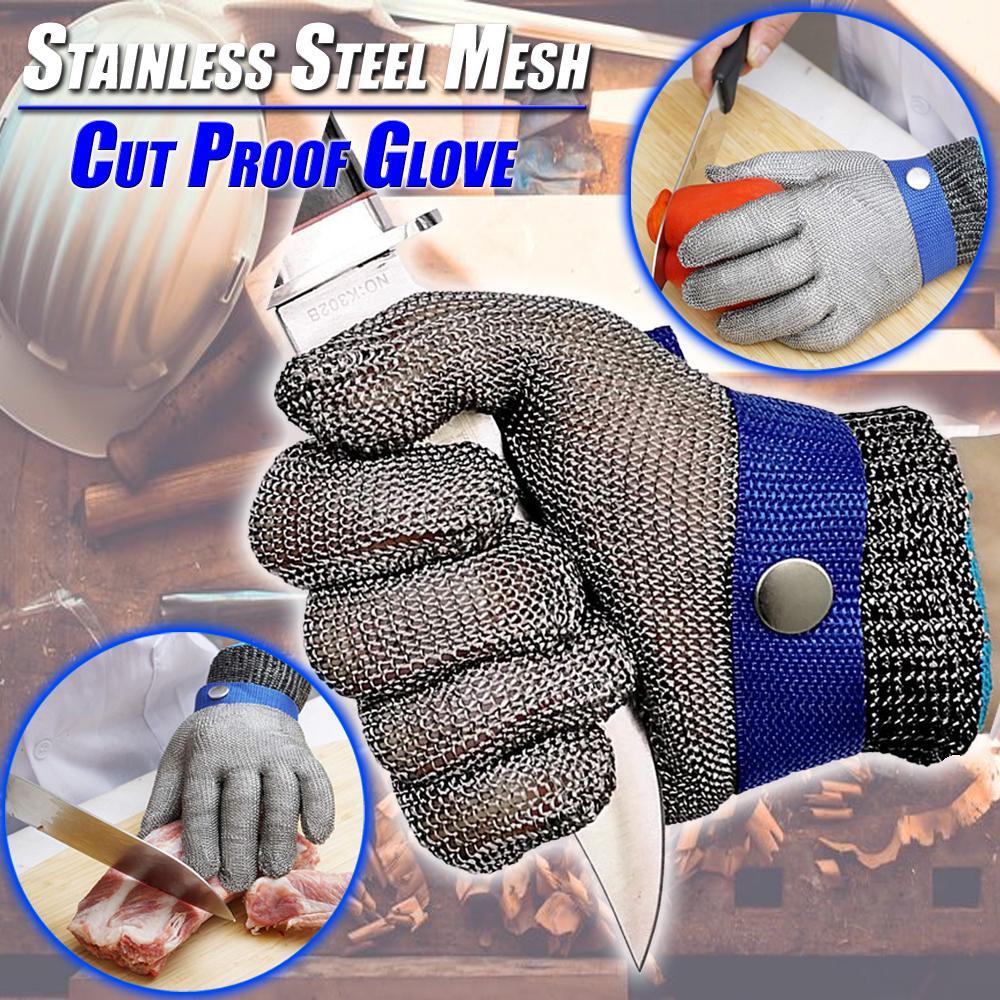 Stainless Steel Mesh Cut Proof Glove