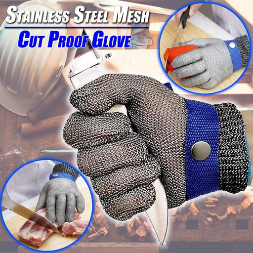 Stainless Steel Mesh Cut Proof Glove