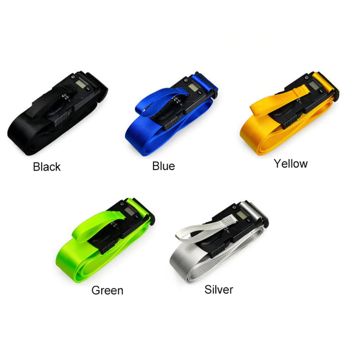 Luggage Strap With Electronic Scale & Lock (TSA approved)