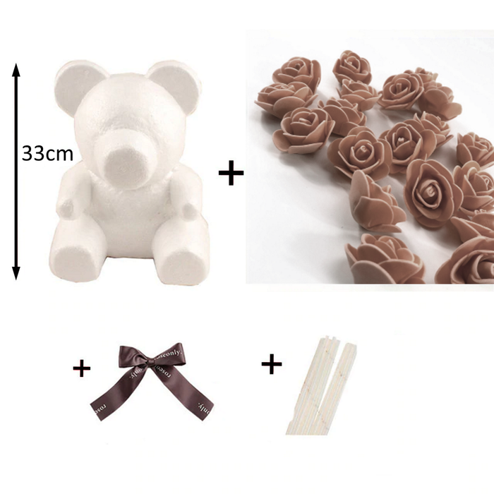 DIY Rose Bear
