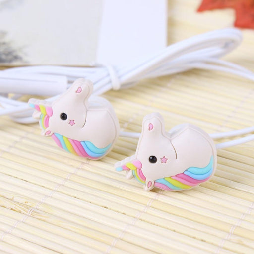 Unicorns Cartoon Earphones