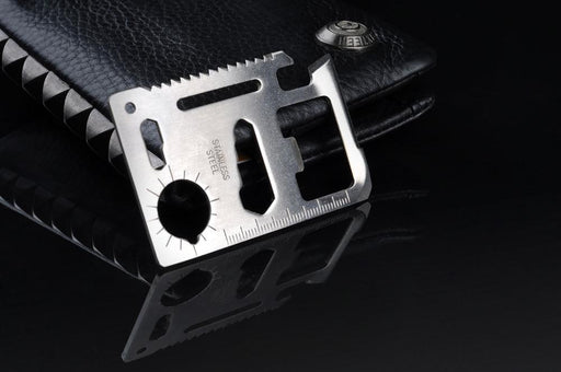 11 in 1 Stainless Steel Multitool Card