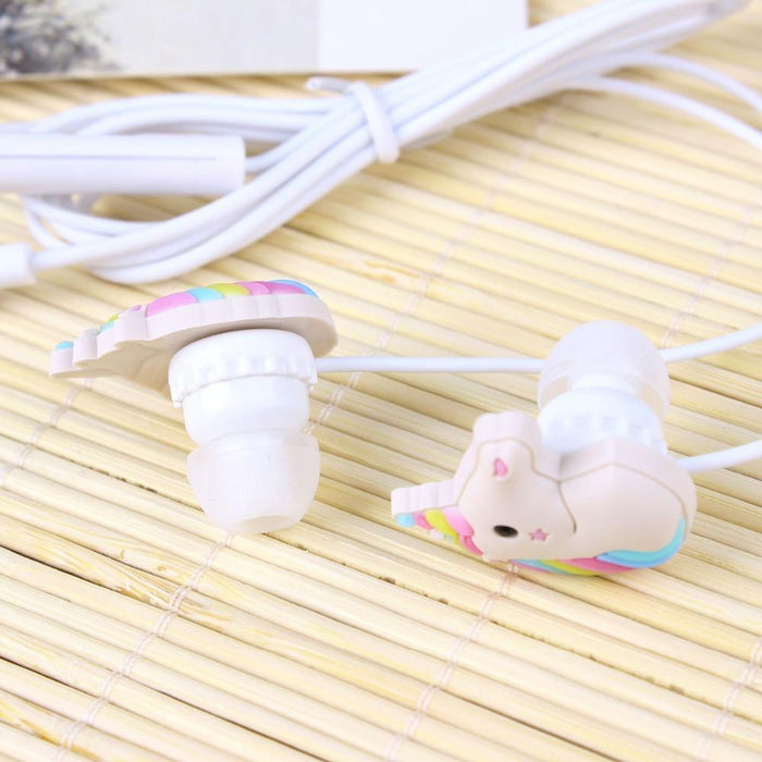 Unicorns Cartoon Earphones