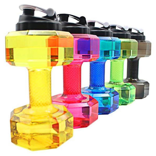 2.5L Large Capacity Dumbbell Shaped Bpa Free Plastic Water Bottle