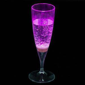 Liquid Sensor LED Champagne Glass