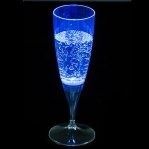 Liquid Sensor LED Champagne Glass