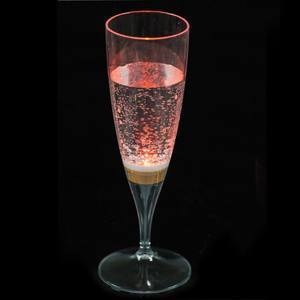 Liquid Sensor LED Champagne Glass