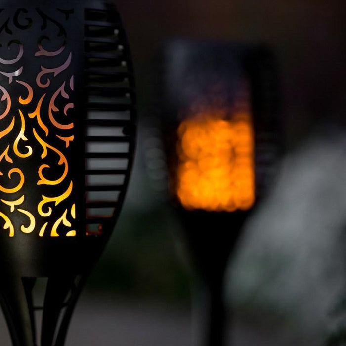 Flickering Flames Solar Torch