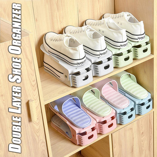 Double Layer Shoe Organizer